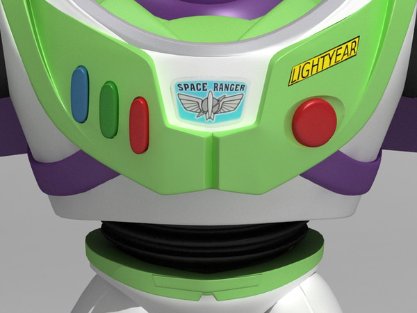 buzz lightyear woody rigged characters 3d model - Buzz & Woody rigged by fabelar
